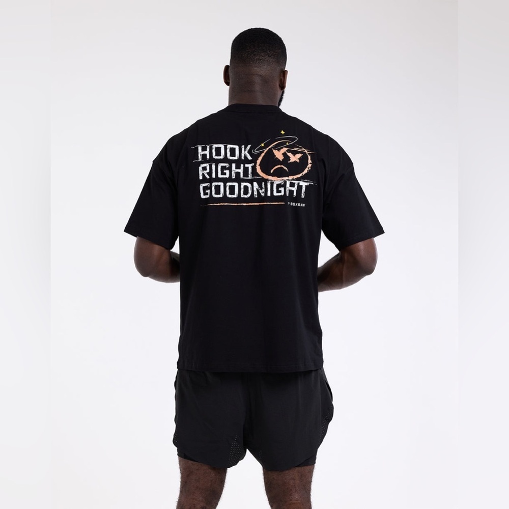 BOXRAW Hook Right Goodnight Oversized T-Shirt & BOXRAW Glove Sweats